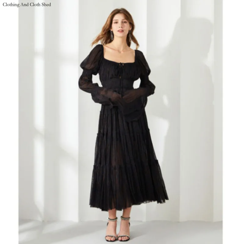 2024 Summer New Fashion Trendy Sequin Style Dating Dinner Banquet Women's Dress Elegant One Line Collar Gauze Women Beach Dress
2024 Summer New Fashion Trendy Sequin Style Dating Dinner Banquet Women's Dress Elegant One Line Collar Gauze Women Beach Dress