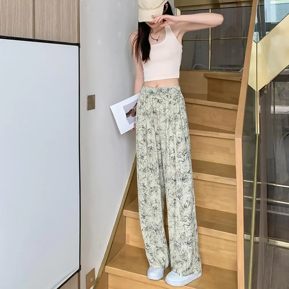 Брюки женские дышащие с широкими штанинами, повседневные стильные штаны для отдыха с эластичным поясом и регулируемым поясом, на лето
Брюки женские дышащие с широкими штанинами, повседневные стильные штаны для отдыха с эластичным поясом и регулируемым поясом, на лето