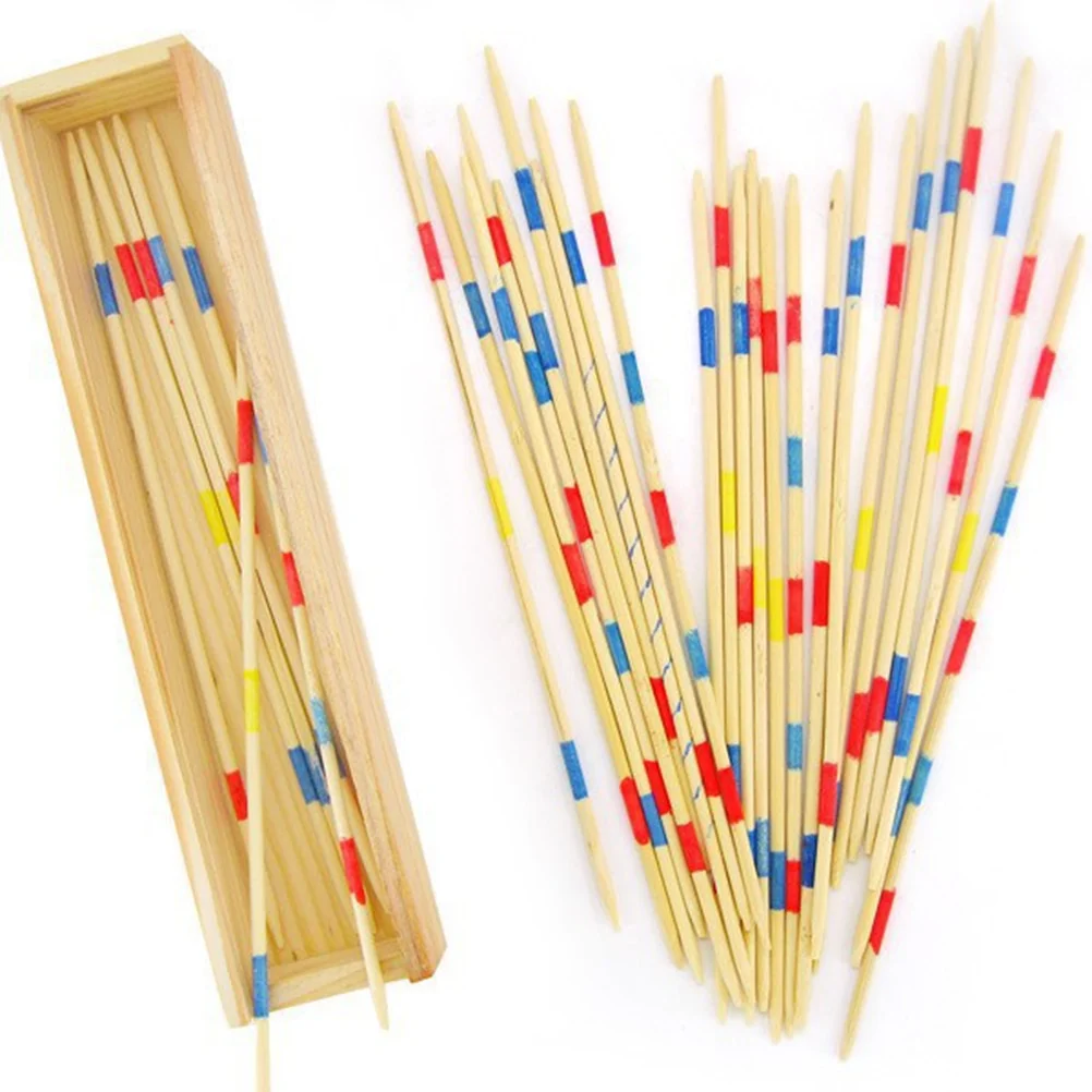 1 Set Traditional Mikado Spiel Pick Up Sticks With Box Multiplayer Game Baby Educational Wooden Board Games Stick Drop Shipping
1 Set Traditional Mikado Spiel Pick Up Sticks With Box Multiplayer Game Baby Educational Wooden Board Games Stick Drop Shipping