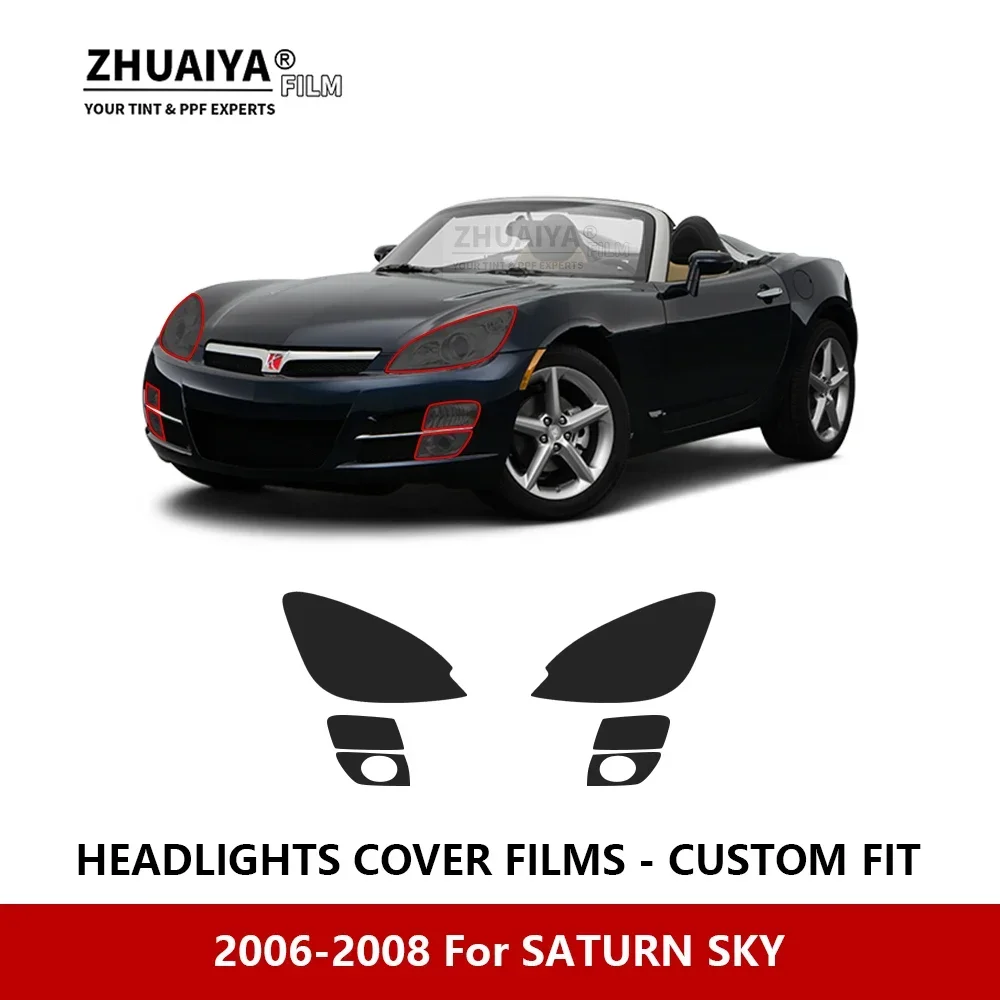 Защитная пленка для передней фары автомобиля SATURN SKY 2006-2008 с защитой от царапин 
Защитная пленка для передней фары автомобиля SATURN SKY 2006-2008 с защитой от царапин