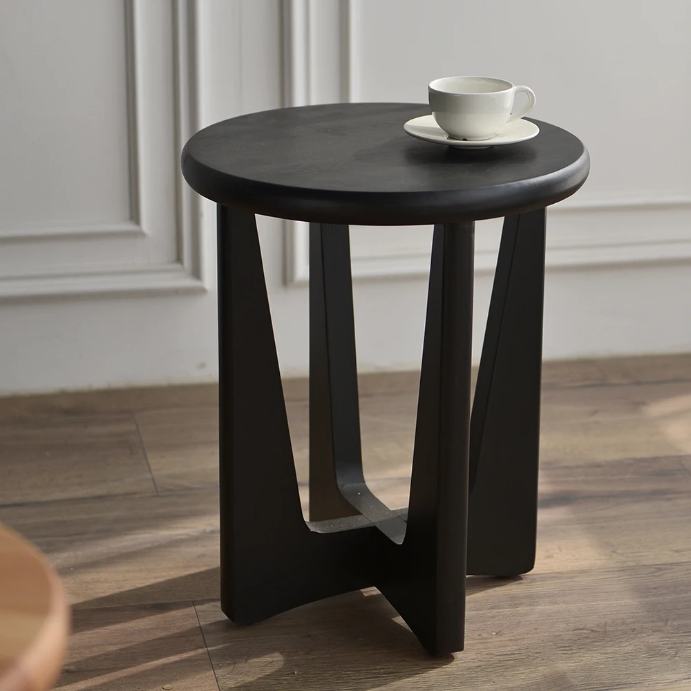 Modern Minimalist American Country Oak Solid Wood Living Room Sofa Balcony Side Table Corner Table Coffee Table round Tea Table
Modern Minimalist American Country Oak Solid Wood Living Room Sofa Balcony Side Table Corner Table Coffee Table round Tea Table