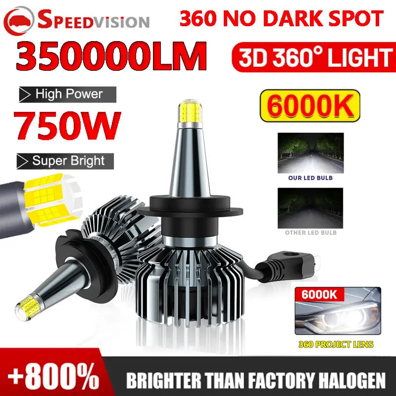 H7 H11 LED Canbus 360 H4 H1 350000LM 750W HB3 HB4 9005 9006 9012 Car Headlight Turbo Bi Led Projector Lens Auto Turbo Fog Lamps
H7 H11 LED Canbus 360 H4 H1 350000LM 750W HB3 HB4 9005 9006 9012 Car Headlight Turbo Bi Led Projector Lens Auto Turbo Fog Lamps