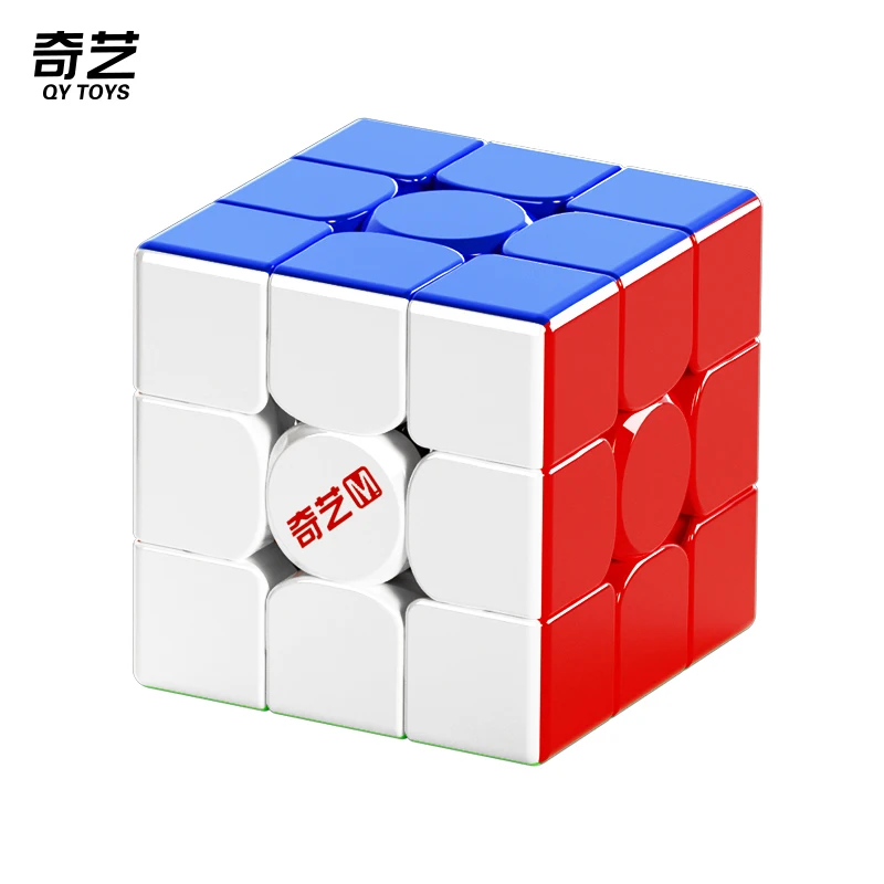 

Qiyi M Pro Maglev ball UV 3x3 Magnetic Magic Speed Cube Stickerless Professional Fidget Toys Qiyi Pro Maglev Cubo Magico Puzzle