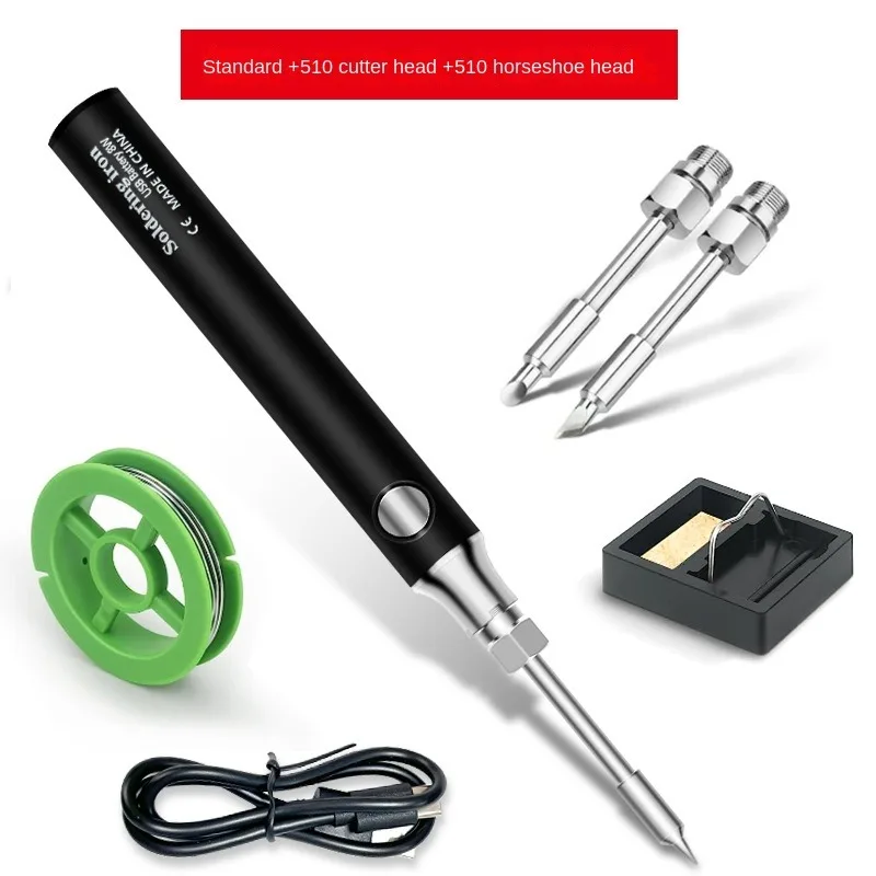 

8W mini USB wireless Soldering iron 5V convenient low-voltage soldering pen household tools DIY manual soldering iron