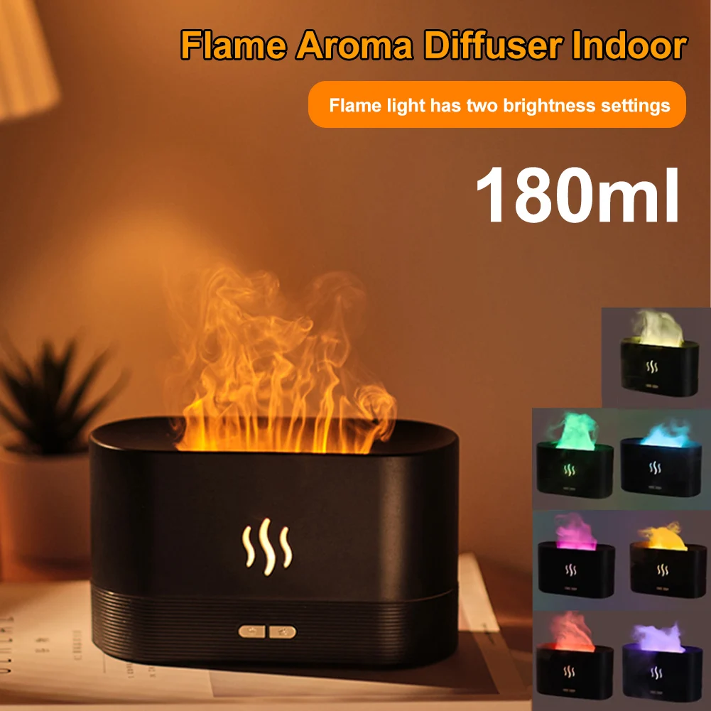 1PCS Flame Aroma Diffuser Humidifier USB Desktop Simulation Light Aromatherapy Air Purifier With 7 Colors For Home Bedroom
1PCS Flame Aroma Diffuser Humidifier USB Desktop Simulation Light Aromatherapy Air Purifier With 7 Colors For Home Bedroom