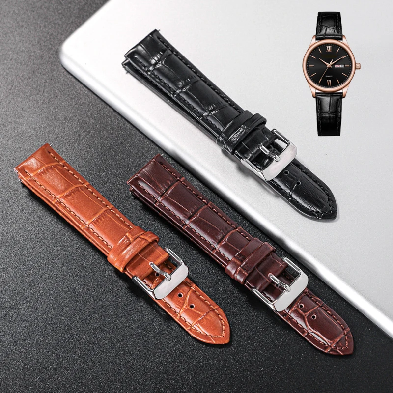 1pcs Fashion Genuine Leather Men's Watchband Clear Crocodile Texture Strap Bracelet Wrist Watch Band 18mm 20mm 22mm Accessories
1pcs Fashion Genuine Leather Men's Watchband Clear Crocodile Texture Strap Bracelet Wrist Watch Band 18mm 20mm 22mm Accessories
