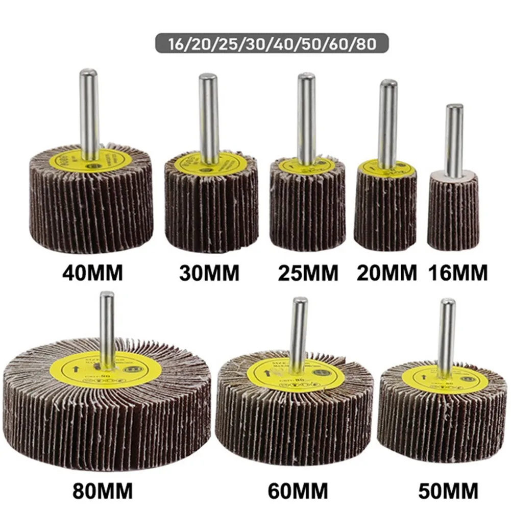 1Pcs 80 Grit Grinding Sanding Sandpaper Flap Wheel Discs 3.0mm Shank Shutter Polishing Wheel For Rotary Tools
1Pcs 80 Grit Grinding Sanding Sandpaper Flap Wheel Discs 3.0mm Shank Shutter Polishing Wheel For Rotary Tools