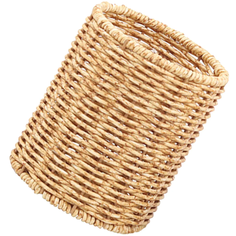 Pen Holder Pencil Container Cups for Desk Pencils Office Plastic Simulated Rattan Pot Baby Organizer
Pen Holder Pencil Container Cups for Desk Pencils Office Plastic Simulated Rattan Pot Baby Organizer