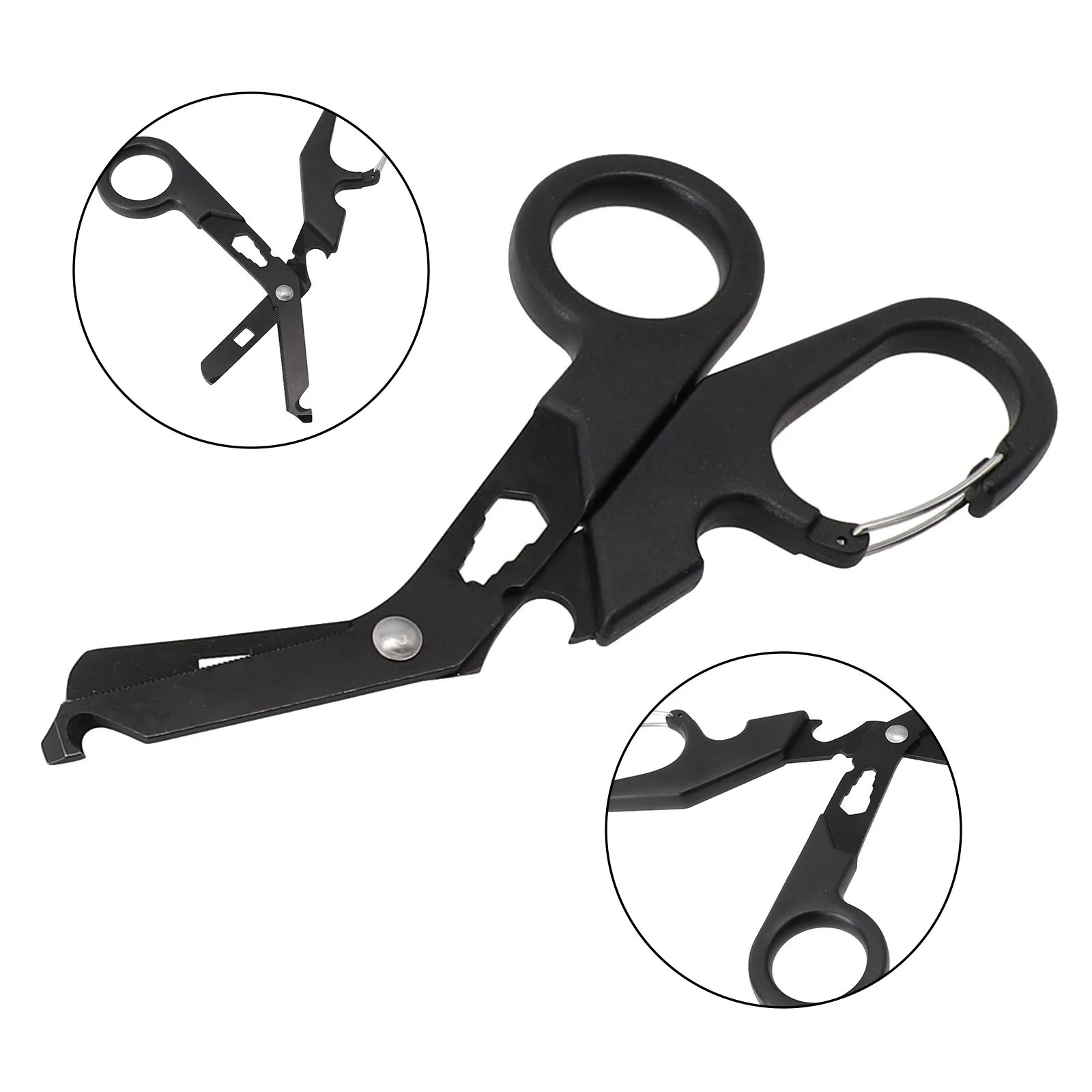 Versatile and Durable Stainless Steel Survival Tool All Black Rescue Scissors for Multiple Uses (123 characters)
Versatile and Durable Stainless Steel Survival Tool All Black Rescue Scissors for Multiple Uses (123 characters)