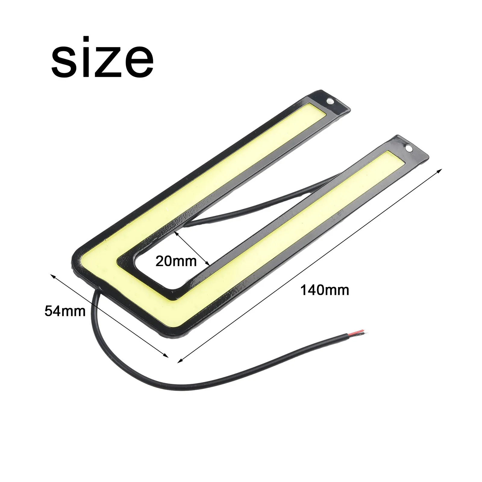 Durable High Quality Running Lights Parts Fittings LED Replacement Universal Vehicle Waterproof White 1 Pair COB
Durable High Quality Running Lights Parts Fittings LED Replacement Universal Vehicle Waterproof White 1 Pair COB
