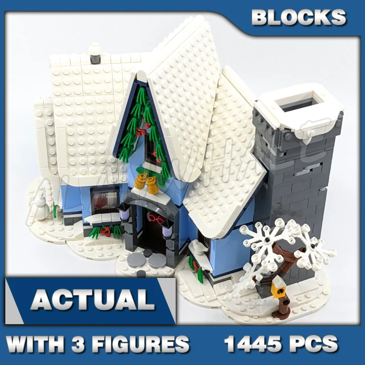 1445pcs Creative Expert Winter Village Santa's Visit Christmas House Chimney 88088 Building Blocks Sets Compatible With Model
1445pcs Creative Expert Winter Village Santa's Visit Christmas House Chimney 88088 Building Blocks Sets Compatible With Model
