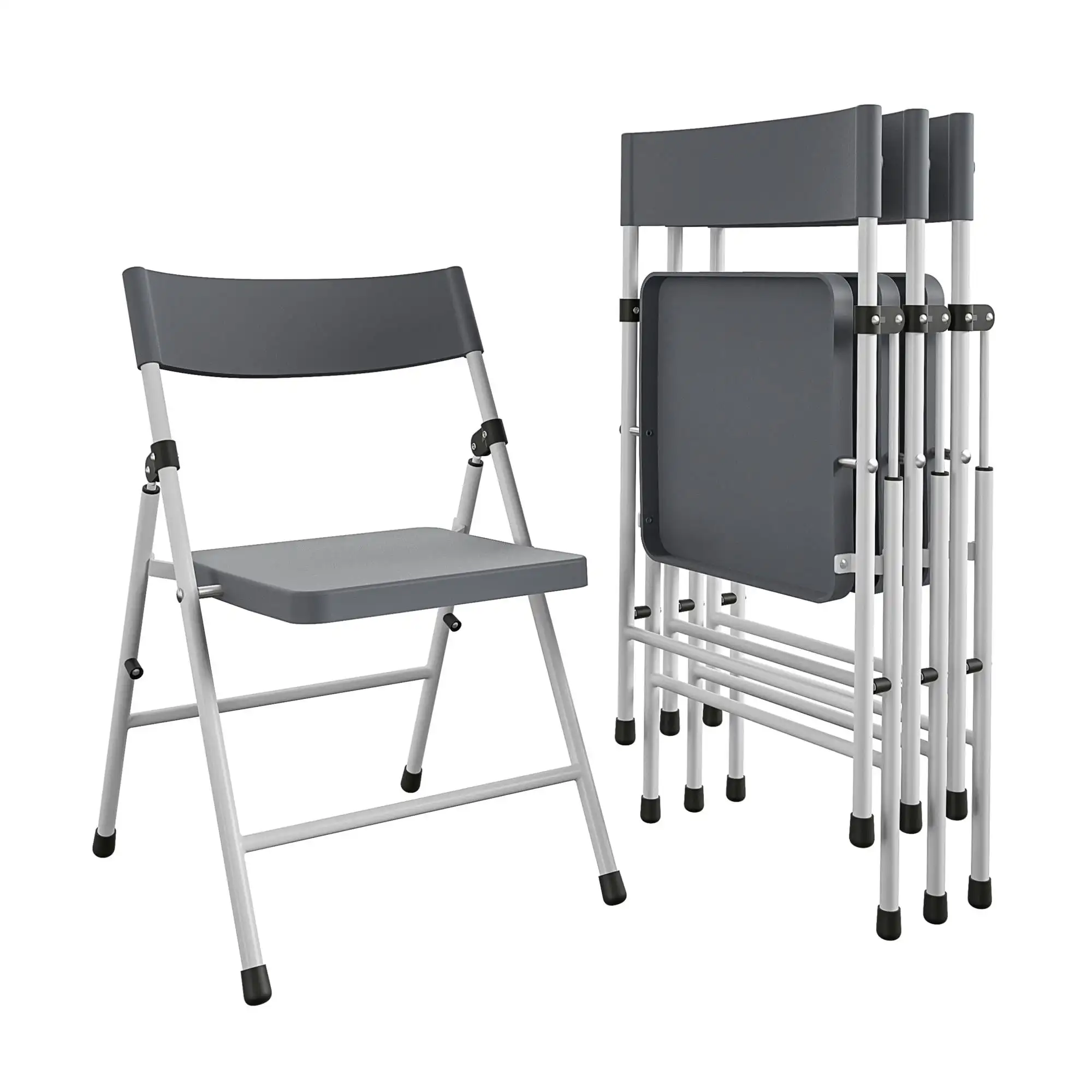 COSCO Kid's Pinch-Free Resin Folding Chair Gray & White 4-Pack High Load-bearing Strong Stable and Durable
COSCO Kid's Pinch-Free Resin Folding Chair Gray & White 4-Pack High Load-bearing Strong Stable and Durable