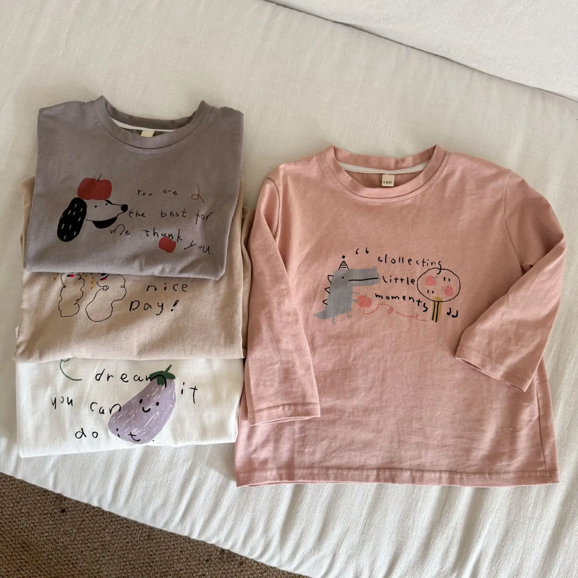 2025 Autumn New Children Long Sleeve T Shirts Cartoon Print Girls Bottoming Shirts Baby Boys Cotton Casual Tops Kids Clothes 4 S00b6f1b696b34dffa1fa467f16177dbcZ