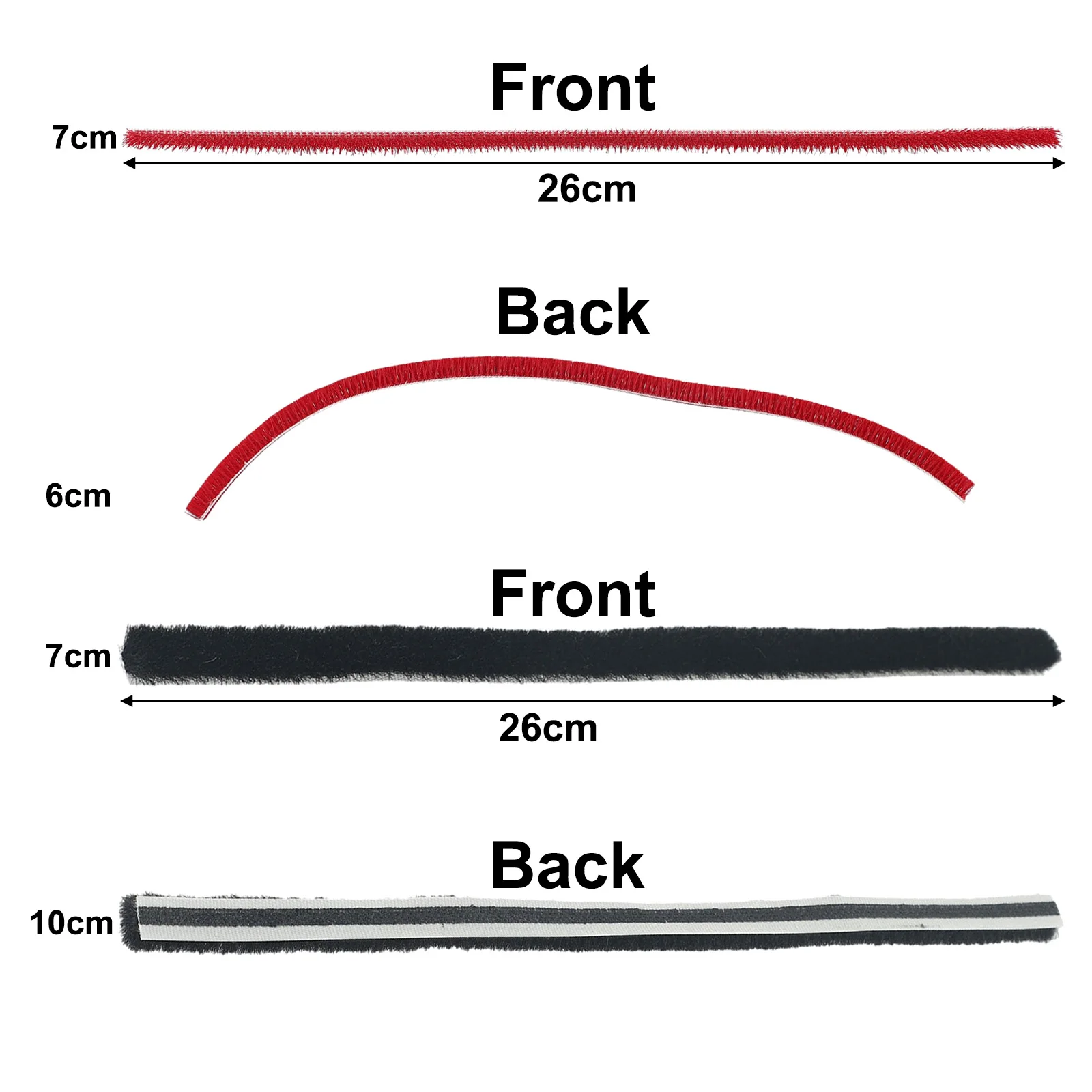 Brand New Durable High Quality Practical Plush Strips Rolling Brush Strips Soft Plush Black Parts Premium Material
Brand New Durable High Quality Practical Plush Strips Rolling Brush Strips Soft Plush Black Parts Premium Material