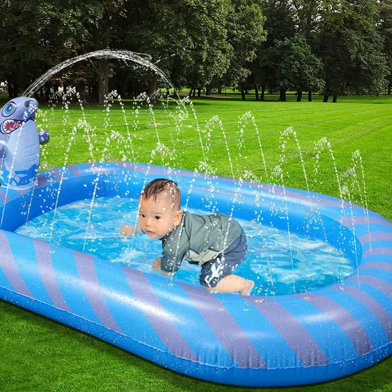 Надувной плавательный бассейн для домашних животных, надувной водный спринклер, для собак, для детей, для улицы, интерактивный Регулируемый бассейн
Надувной плавательный бассейн для домашних животных, надувной водный спринклер, для собак, для детей, для улицы, интерактивный Регулируемый бассейн
