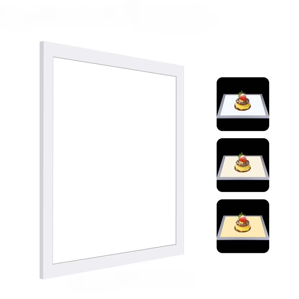 

Portable 1200LM LED Shadowless Light Lamp Photography Panel Pad with Switch Acrylic Material, No Polar Dimming Light