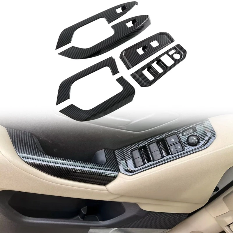 Для Toyota Land Cruiser LC300 2022 2023, подлокотник для двери, подъемник для окна, отделка, украшение-ABS углеродное волокно
Для Toyota Land Cruiser LC300 2022 2023, подлокотник для двери, подъемник для окна, отделка, украшение-ABS углеродное волокно