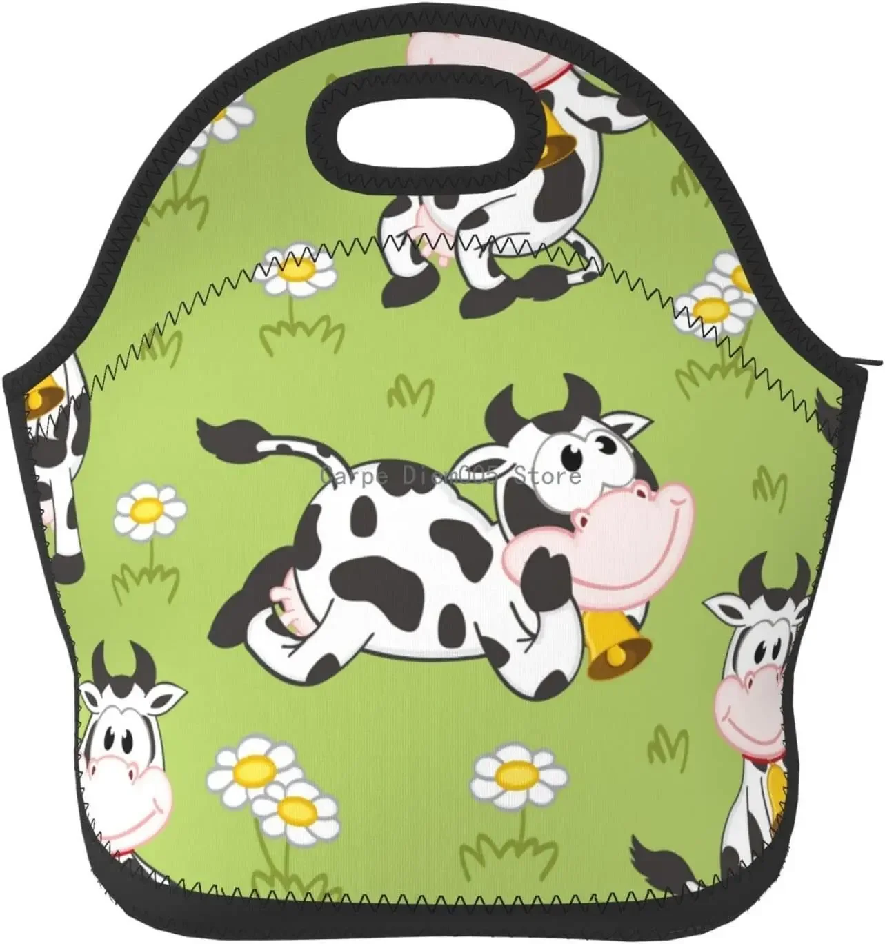 Funny Cow Neo-Prene Lunch Bags Women Men Ther-Mal Insulated Reusable Washable Pic-Nic Tote Lunch Box
Funny Cow Neo-Prene Lunch Bags Women Men Ther-Mal Insulated Reusable Washable Pic-Nic Tote Lunch Box
