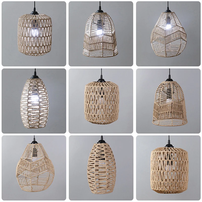 Vintage Rattan Woven Pendant Lampshade 1 S00bf421e248841e1a684a9921bed5b05q