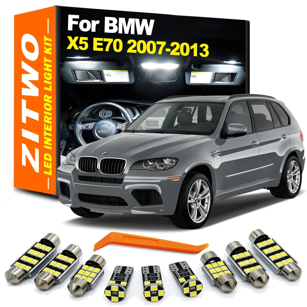 ZITWO 23Pcs Canbus LED Bulb Interior Dome Door Plate Light Kit For BMW X5 E70 2007 2008 2009 2010 2011 2012 2013 Accessories
ZITWO 23Pcs Canbus LED Bulb Interior Dome Door Plate Light Kit For BMW X5 E70 2007 2008 2009 2010 2011 2012 2013 Accessories