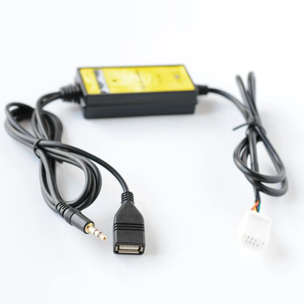 Car Adapter 12V DC 20HZ-20KHZ AUX Adapter Car Accessories Easy To Install Non-destructive Smart Design Car Spare Parts
Car Adapter 12V DC 20HZ-20KHZ AUX Adapter Car Accessories Easy To Install Non-destructive Smart Design Car Spare Parts