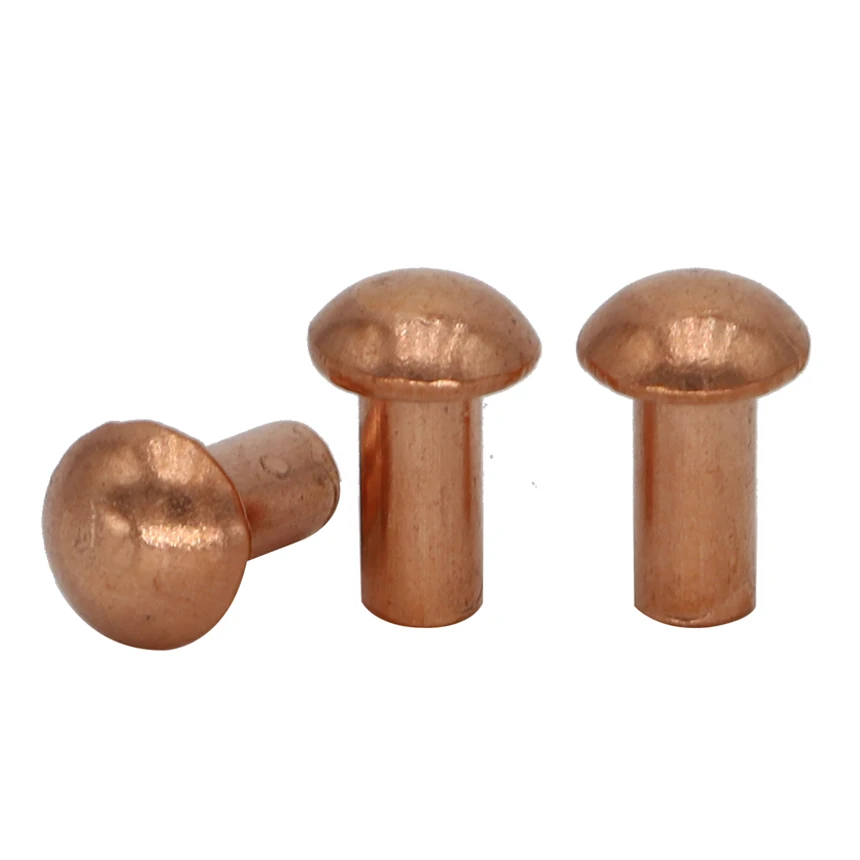 

M4*14 M4x14 M4*16 M4x16 M4*18 M4x18 M4*20 M4x20 DIN660 GB867 Copper Cap Half Round Pan Head Solid Rivet