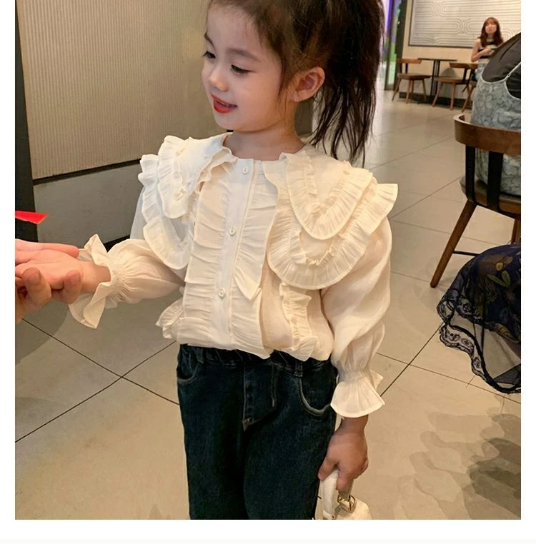 Childrens Sets Girls Spring Autumn New Long Sleeved Shirt Flared Pants Fashionable Jeans Two Piece Set Simple Button
Childrens Sets Girls Spring Autumn New Long Sleeved Shirt Flared Pants Fashionable Jeans Two Piece Set Simple Button