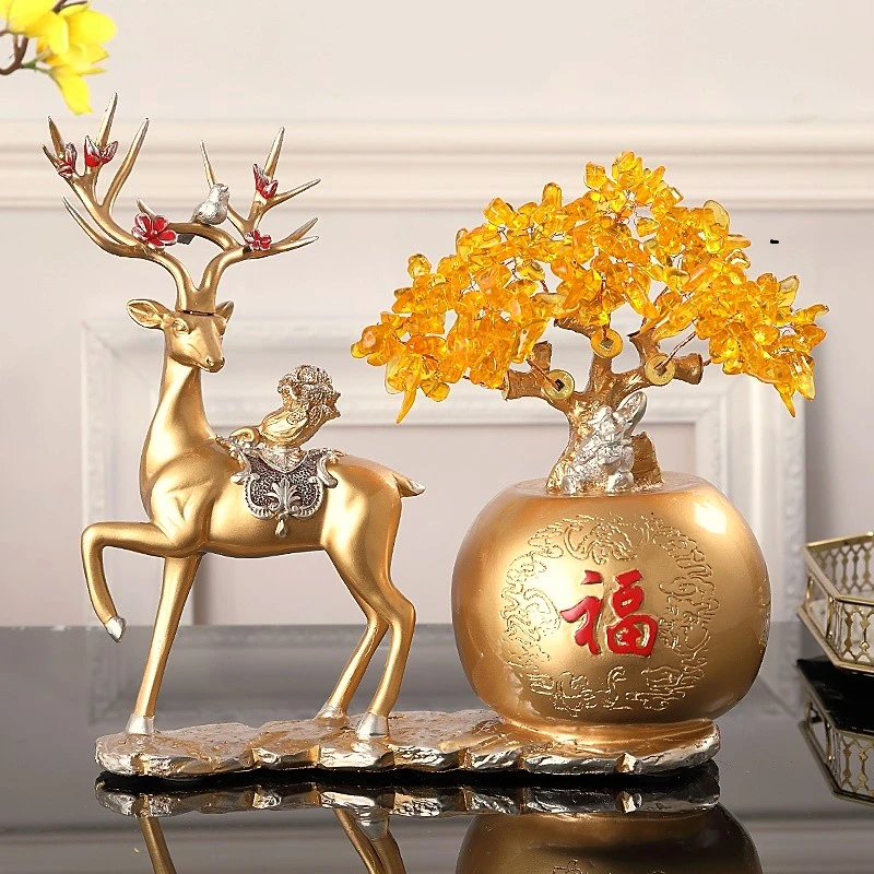 Fortune Deer Decoration Crystal Rich Tree Living Room Entrance and Wine Cabinet Office Decorations Housewarming New Home
Fortune Deer Decoration Crystal Rich Tree Living Room Entrance and Wine Cabinet Office Decorations Housewarming New Home