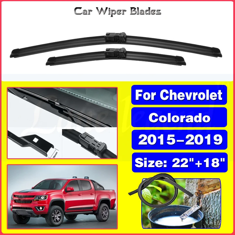 Wiper Front Wiper Blades For Chevrolet Colorado 2015 2016 2017 2018 2019 Windshield Windscreen Front Window 22"+18"
Wiper Front Wiper Blades For Chevrolet Colorado 2015 2016 2017 2018 2019 Windshield Windscreen Front Window 22"+18"
