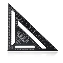Angle Ruler Metric Aluminum Alloy Triangular Measuring Ruler Woodwork Speed Square Triangle Angle Protractor
Angle Ruler Metric Aluminum Alloy Triangular Measuring Ruler Woodwork Speed Square Triangle Angle Protractor