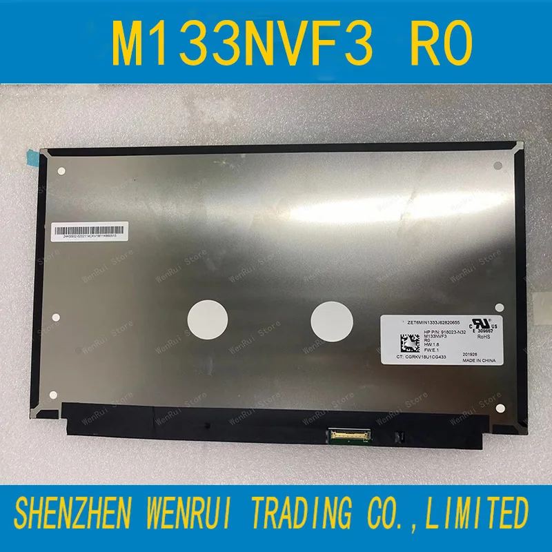 13.3'' 120hz FHD IPS 40Pin edp M133NVF3 R0 For HP 830 G5 Laptop LED LCD Screen Display Matrix 1920*1080 P/N 918023-N32
13.3'' 120hz FHD IPS 40Pin edp M133NVF3 R0 For HP 830 G5 Laptop LED LCD Screen Display Matrix 1920*1080 P/N 918023-N32