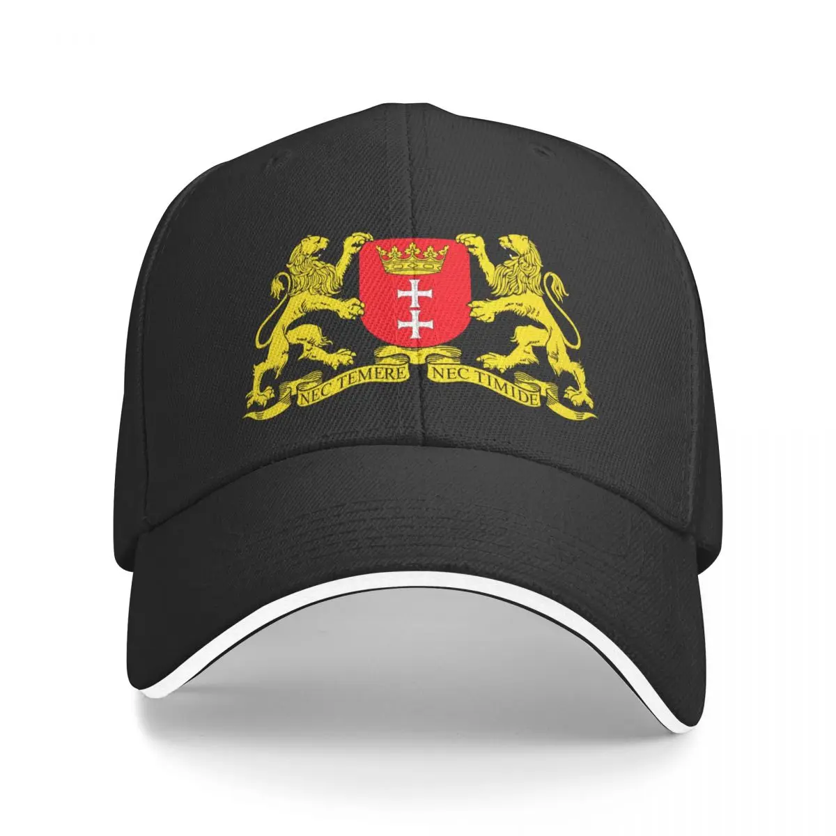 

Coat of Arms of Gdansk, Poland Baseball Cap foam party Hat black Women's Beach Outlet 2024 Men's