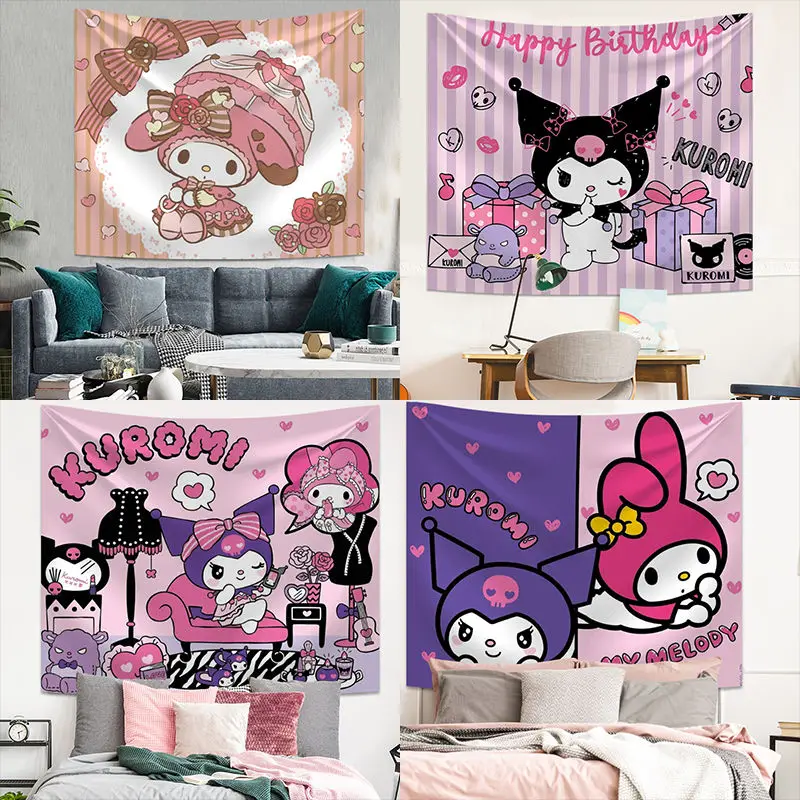 Настенное украшение для спальни Kuromi Girls
Настенное украшение для спальни Kuromi Girls