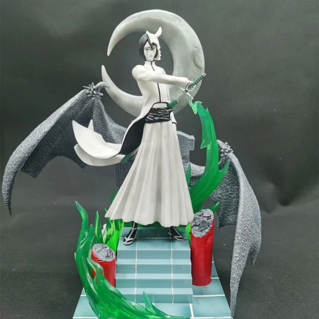 Anime Bleach Ulquiorra Cifer GK Espada Luminous PVC Action Figure Collectible Model Doll Toy 33cm
Anime Bleach Ulquiorra Cifer GK Espada Luminous PVC Action Figure Collectible Model Doll Toy 33cm