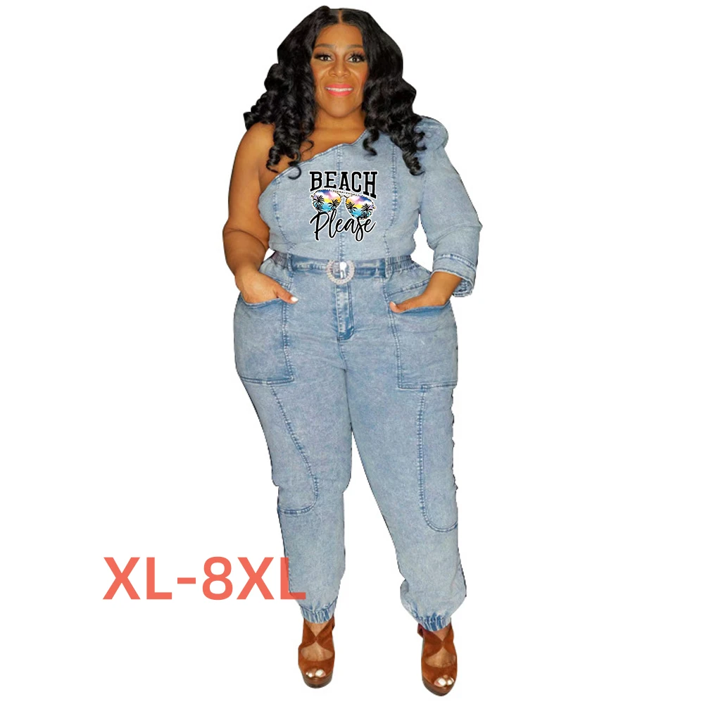 

Plus Size 4xl 5xl 6xl 7xl 8xl Women Jogging Tracksuit Sets Beach Print Women Clothes Conjuntos Deportivos Para Mujer