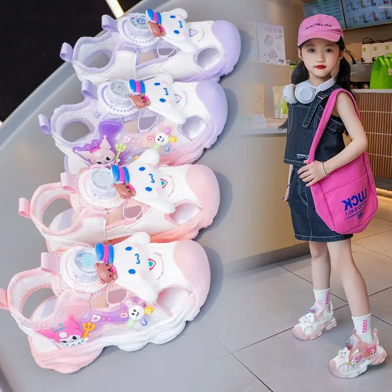 Cinnamoroll Anime Kawaii Sanrio Sandals Summer Cute Cartoon Kuromi Children Casual Shoes Quick Dry Beach Shoes Gifts for Kids
Cinnamoroll Anime Kawaii Sanrio Sandals Summer Cute Cartoon Kuromi Children Casual Shoes Quick Dry Beach Shoes Gifts for Kids