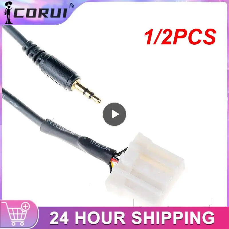 

1/2PCS 5Ft Video Audio Converter Component AV Adapter Cable HDTV Useful HDMI-compatible to RCA