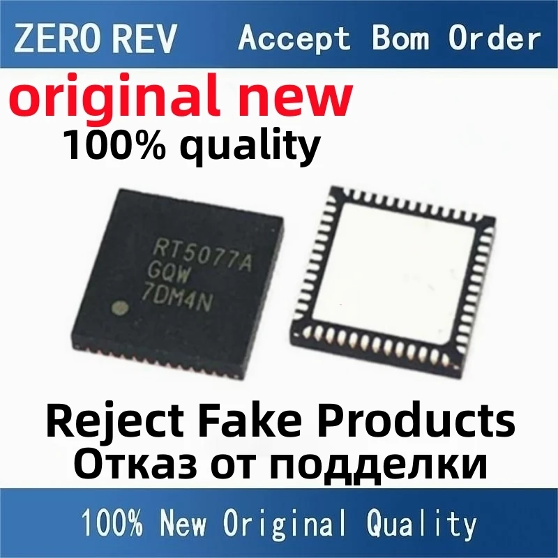 2-10Pcs 100% New free delivery RT5077AGQW RT5077A WQFN52 QFAN52 Voltage Regulator Brand new original Chips ic
2-10Pcs 100% New free delivery RT5077AGQW RT5077A WQFN52 QFAN52 Voltage Regulator Brand new original Chips ic