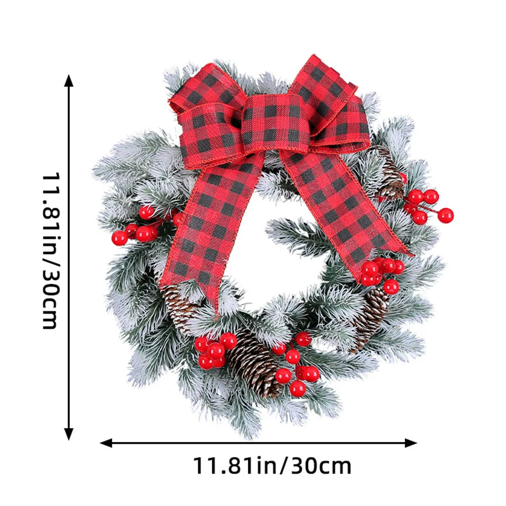 30cm Christmas Wreath Front Door Garlands Hanging Oranments Merry Christmas Decor For Home 2024 Happy New Year Navidad Wreath
30cm Christmas Wreath Front Door Garlands Hanging Oranments Merry Christmas Decor For Home 2024 Happy New Year Navidad Wreath