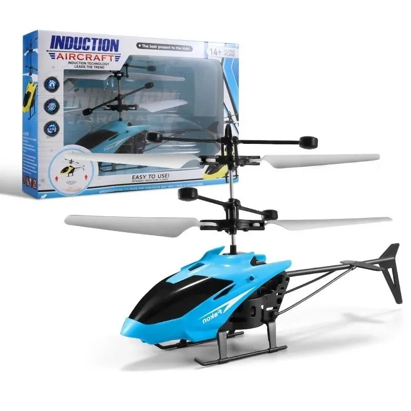 

Unleash the Fun with Our Rechargeable Children's Remote-Controlled Induction Aircraft - Mini Helicopter for Hours of Flight