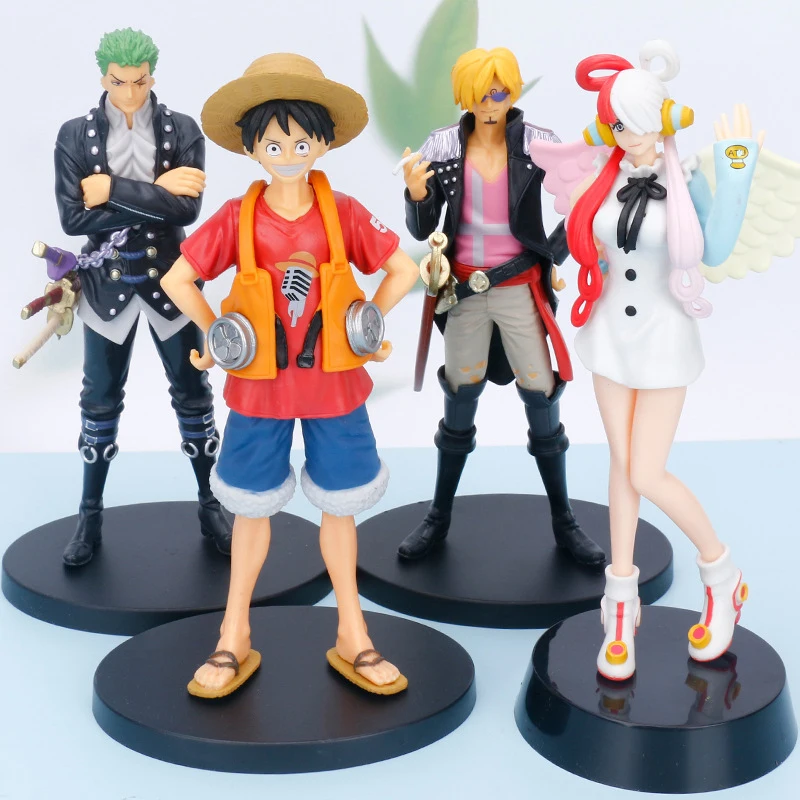19cm Anime One Piece Action Figure Songstress Uta Luffy Sanji Roronoa Zoro ONE PIECE FILM RED Shanks PVC Collectible Model Toy
19cm Anime One Piece Action Figure Songstress Uta Luffy Sanji Roronoa Zoro ONE PIECE FILM RED Shanks PVC Collectible Model Toy