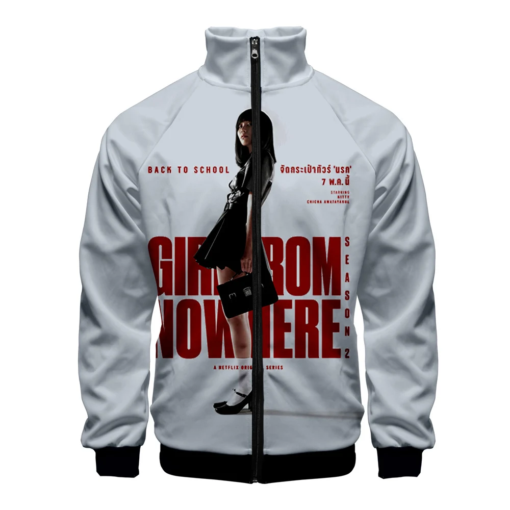 Thai series 3D zipper jacket with vertical collar for fashionable street clothes for women and men
Thai series 3D zipper jacket with vertical collar for fashionable street clothes for women and men