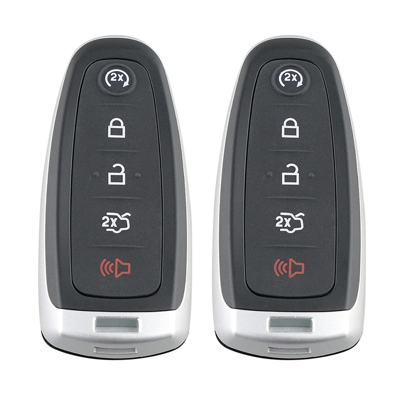 2X Car Smart Remote Key 5 Button 433Mhz Fit For Ford Focus Edge Escape Explorer Taurus Flex 2011-2016 BT4T-15K601-JC
2X Car Smart Remote Key 5 Button 433Mhz Fit For Ford Focus Edge Escape Explorer Taurus Flex 2011-2016 BT4T-15K601-JC