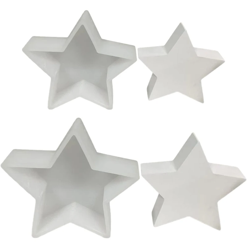 DIY Ornament Molds Star Shaped Hand-Making Soap Molds Clay Mould Silicone Material for DIY Hand-Making Ornament Crafts
DIY Ornament Molds Star Shaped Hand-Making Soap Molds Clay Mould Silicone Material for DIY Hand-Making Ornament Crafts
