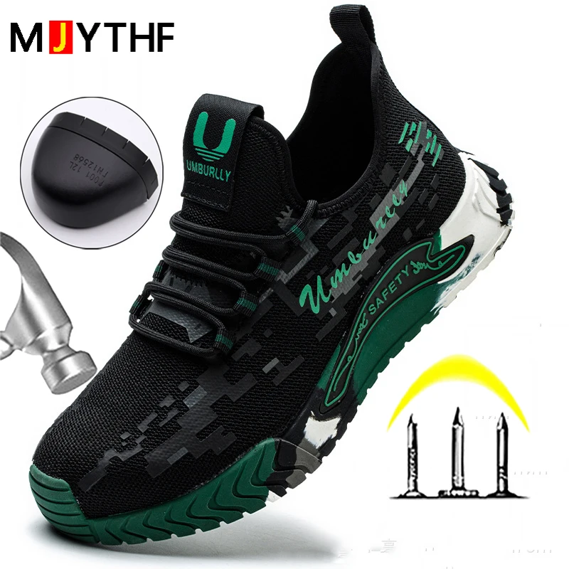 Spring New Safety Shoes Men Breathable Work Shoes Anti-smash Anti-puncture Indestructible Shoes Fashion Protective Shoes Size 48
Spring New Safety Shoes Men Breathable Work Shoes Anti-smash Anti-puncture Indestructible Shoes Fashion Protective Shoes Size 48