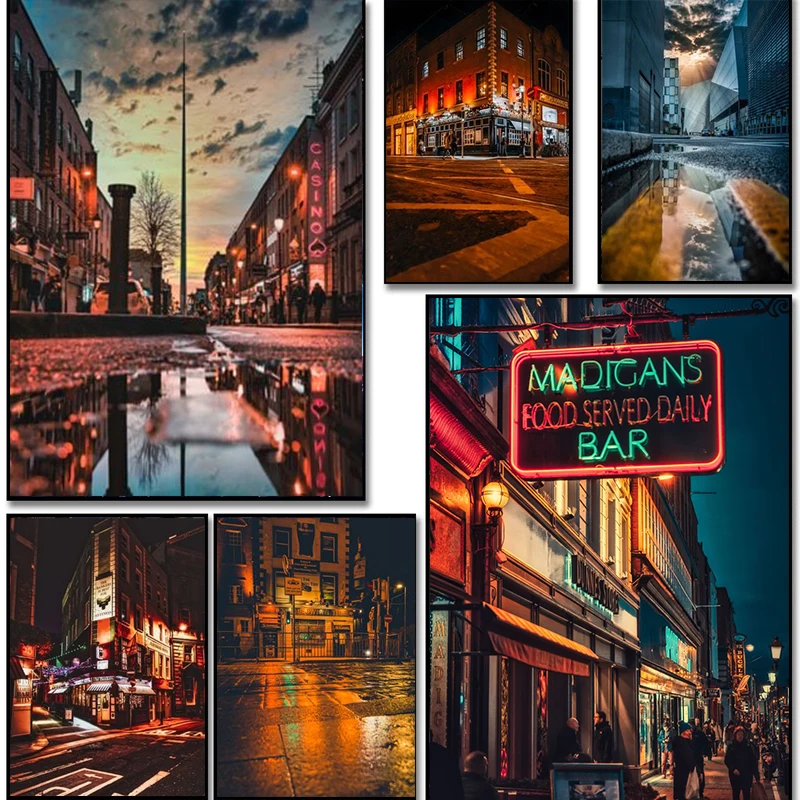 Modern Vintage Pub Neon Lights Poster and Print Canvas Painting Poster Wall Art Pictures Home Decor for Living Room Cuadros
Modern Vintage Pub Neon Lights Poster and Print Canvas Painting Poster Wall Art Pictures Home Decor for Living Room Cuadros