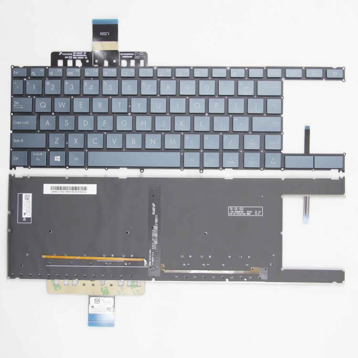 100% новая Оригинальная клавиатура США для ноутбука Asus X2 Duo UX481 UX4000 UX4100 UX4100E UX4000FL с английской подсветкой
100% новая Оригинальная клавиатура США для ноутбука Asus X2 Duo UX481 UX4000 UX4100 UX4100E UX4000FL с английской подсветкой