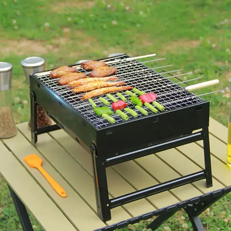 Small Family Party Foldable BBQ Grills Barbecue Charcoal Stove Steel Outdoor Camping Picnic Barbecue Desk Tabletop for Outdoor
Small Family Party Foldable BBQ Grills Barbecue Charcoal Stove Steel Outdoor Camping Picnic Barbecue Desk Tabletop for Outdoor