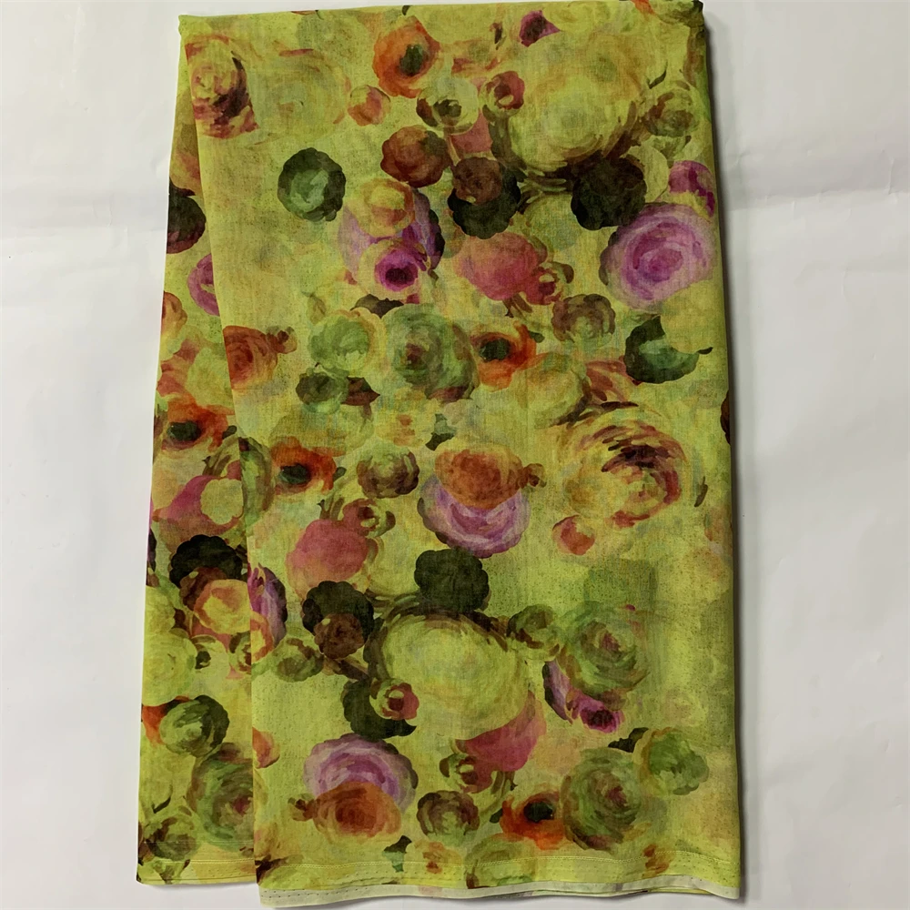 High Quality Cotton African Prints Fabric Scarf Soft Swiss Voile Lace Fabrics For Garment Sewing 5 Yards
High Quality Cotton African Prints Fabric Scarf Soft Swiss Voile Lace Fabrics For Garment Sewing 5 Yards