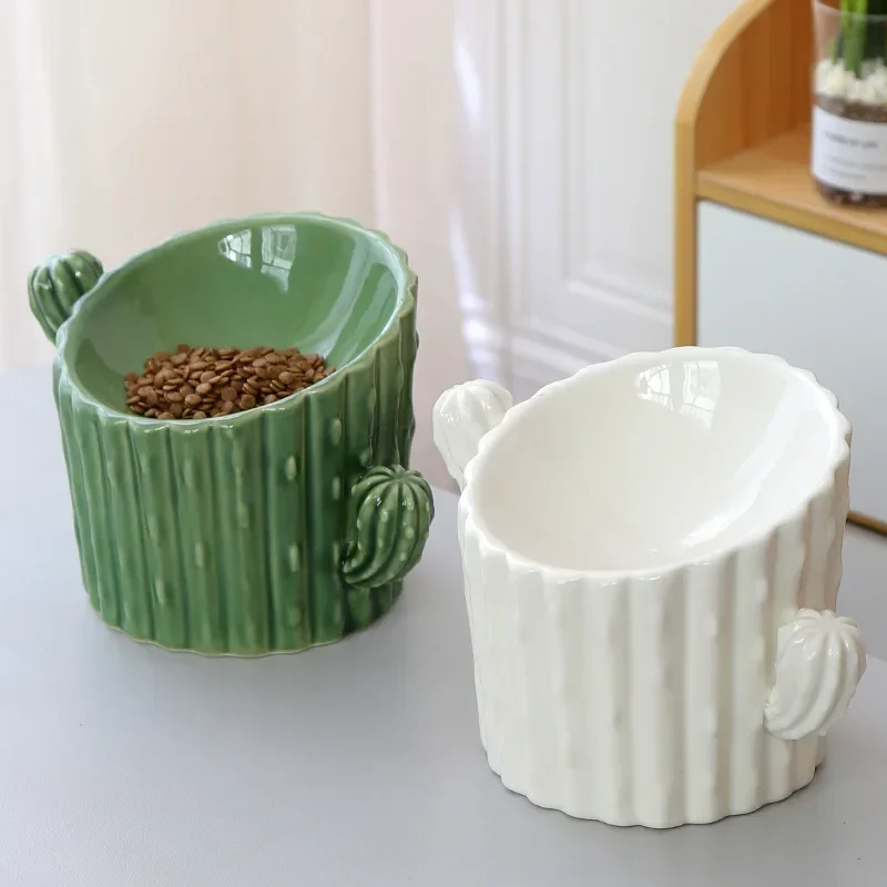 Dog Ceramic Bowl Pet Elevated Food Water Feeding Feeders Cat Non Slip Protect Cervical High Foot Basin Puppy Drink Eat Bowls
Dog Ceramic Bowl Pet Elevated Food Water Feeding Feeders Cat Non Slip Protect Cervical High Foot Basin Puppy Drink Eat Bowls